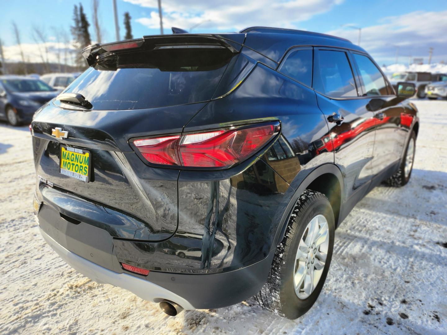 2021 BLACK /BLACK CHEVROLET BLAZER LT (3GNKBJRS9MS) with an 3.6L engine, Automatic transmission, located at 1960 Industrial Drive, Wasilla, 99654, (907) 274-2277, 61.573475, -149.400146 - Photo#5